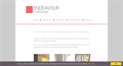 Desktop Screenshot of endeavourcraftsmen.com